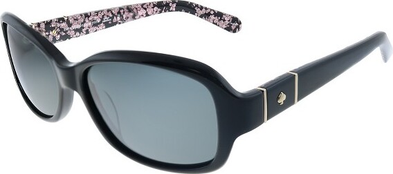 Kate Spade KateSpadeCheyenne/P/SY21WomensRectanglePolarizedSunglassesBlack55mm