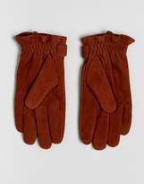 Thumbnail for your product : Dents Wells Nubuck Leather Gloves