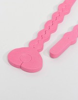 Thumbnail for your product : ASOS Pack of 6 Heart Shape Hair Curler Tool