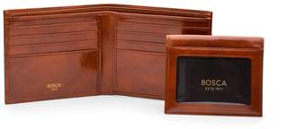 Bosca Mens Old Leather Collection - Credit Wallet w/I.D. Passcase