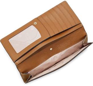 Kate Spade Margaux Leopard Leather Bi-Fold Continental Wallet