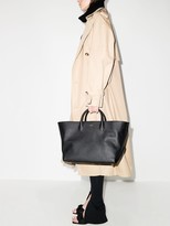 Thumbnail for your product : KHAITE Grained Leather Tote Bag