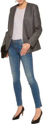 Current/Elliott Cropped Mid-rise Skinny Jeans