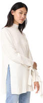 Thumbnail for your product : Moon River Tie Tunic Sweater