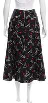 Thumbnail for your product : Suno Floral Print Midi Skirt