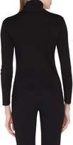 Thumbnail for your product : Akris Turtleneck Stone Window Embellishment Pullover Silk Top