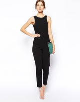 Thumbnail for your product : A Question Of ASOS Jumpsuit With Plunge Back