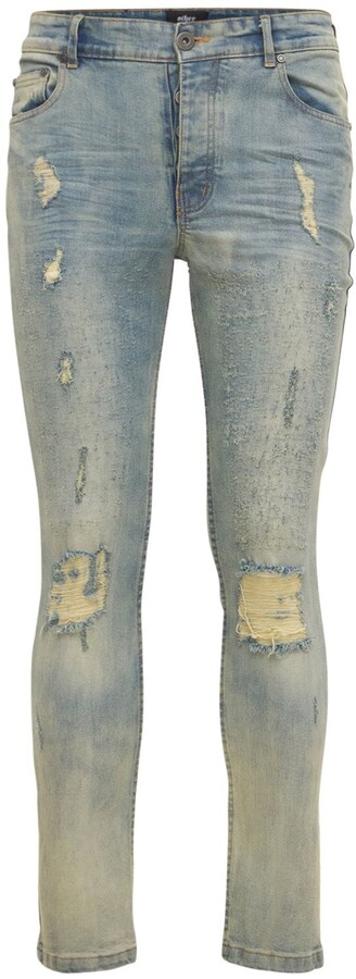 OTHER 116 Trashed Distressed Skinny Jeans - ShopStyle