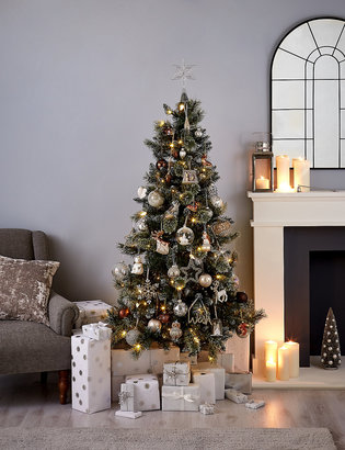 Marks and Spencer 6Ft Crystal Pre Lit Christmas Tree
