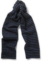 Thumbnail for your product : Marc by Marc Jacobs Zig-Zag Woven Wool Scarf