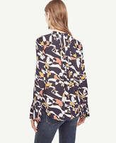 Thumbnail for your product : Ann Taylor Petite Butterfly Pleated Cuff Blouse