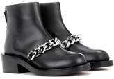 Givenchy Chain leather ankle boots