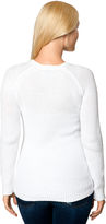 Thumbnail for your product : A Pea in the Pod Long Sleeve Maternity Sweater
