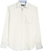 Thumbnail for your product : Bugatchi Shaped Fit Linen Sport Shirt