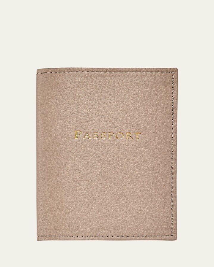 Graphic Image Leather Passport Holder