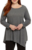 Thumbnail for your product : Westbound Woman 2652 Westbound Plus Asymmetrical Tunic