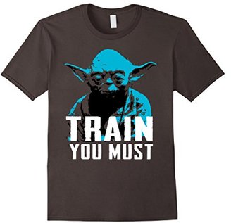 Star Wars Yoda Small You are Train You Must Graphic T-Shirt