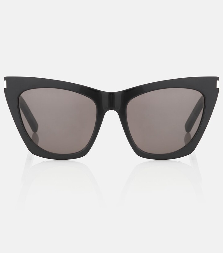 Saint Laurent SL 214 Kate cat-eye sunglasses - ShopStyle