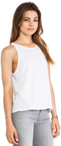 Thumbnail for your product : Enza Costa Tissue Jersey Crop Tank
