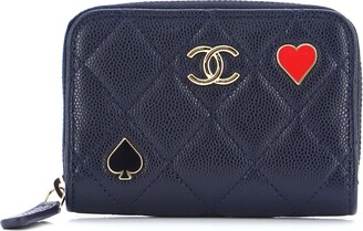 Chanel Women's Blue Wallets & Card Holders