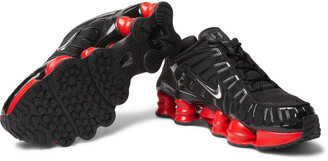 Nike + Skepta Sk Shox Tl Rubber-Trimmed Mesh Sneakers