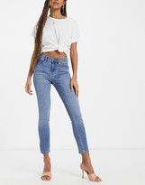 Thumbnail for your product : Calvin Klein Jeans mid rise skinny jeans in mid wash