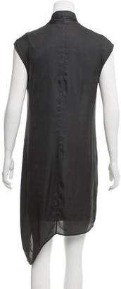 Helmut Lang Asymmetrical Mini Dress