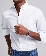 Thumbnail for your product : Todd Snyder Button Down Collar Light Blue Stripe Long Sleeve Shirt