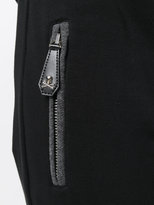Thumbnail for your product : Philipp Plein jewelled skull track pants