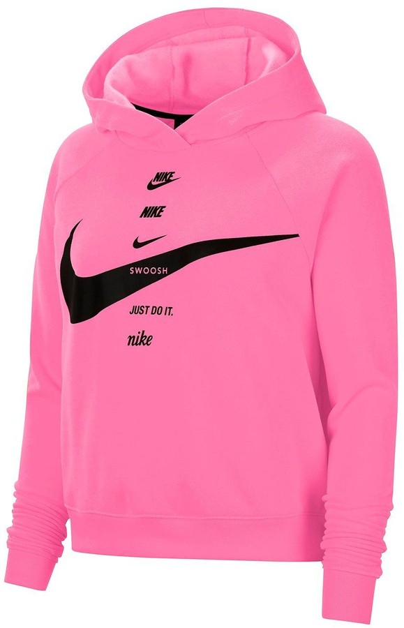 Pink Nike Hoody | Shop the world's largest collection of fashion |  ShopStyle UK
