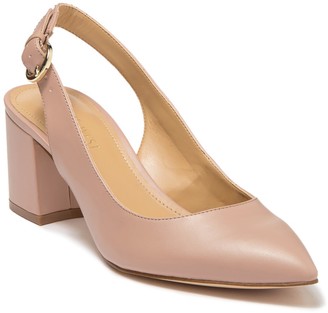 nine west epiphany slingback leather pump