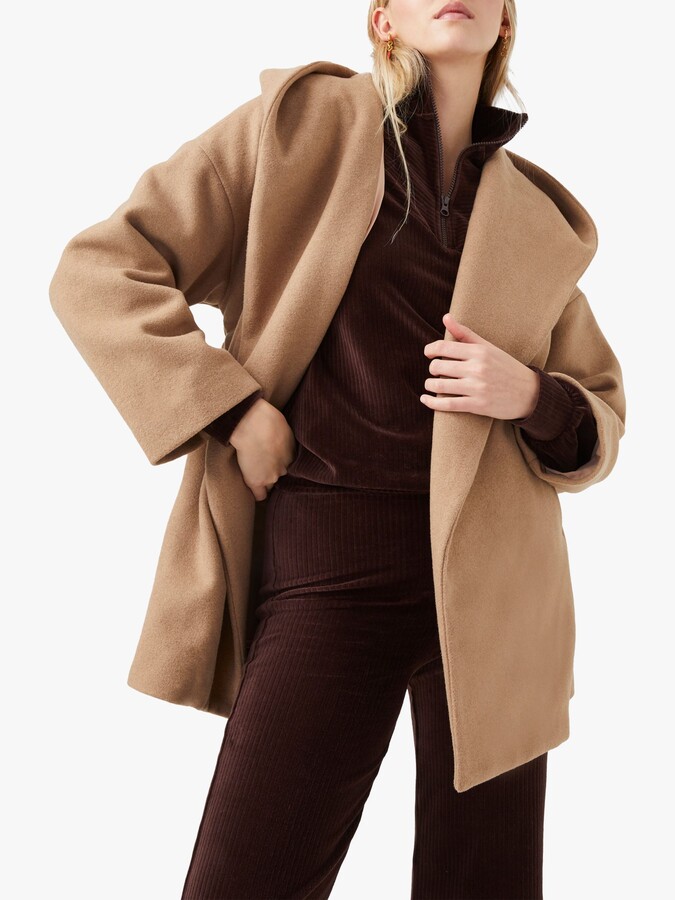 camel cocoon coat uk