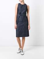 Thumbnail for your product : Tomas Maier belted denim dress