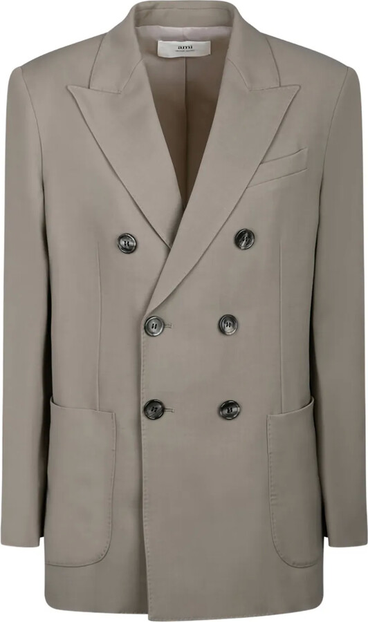 AMI Paris Double-Breasted Blazer