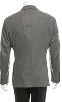 Thumbnail for your product : Brunello Cucinelli Double-Breasted Wool Blazer
