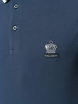 Thumbnail for your product : Dolce & Gabbana crown logo polo shirt