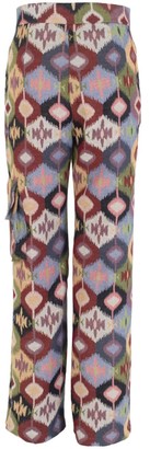 Relax Baby Be Cool Multicolor Canvas Long Trousers With Pockets