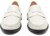 Thumbnail for your product : Tod's Gommino Patent-leather Loafers - Womens - White