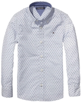 Thumbnail for your product : Tommy Hilfiger Th Kids Micro Pattern Shirt