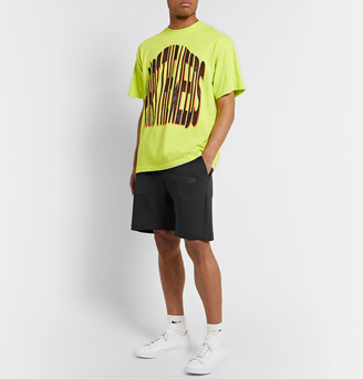 Nike Cotton-Blend Tech Fleece Shorts