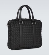 Thumbnail for your product : Bottega Veneta Classic Medium Intrecciato leather briefcase