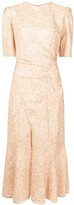 Thumbnail for your product : Keepsake Ruched Short-Sleeved Midi Dress