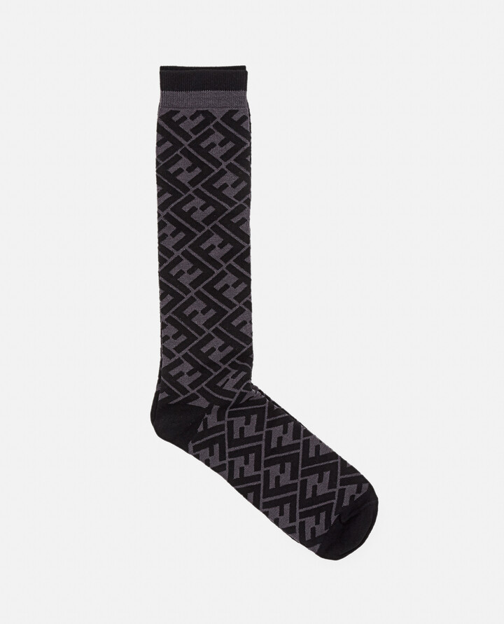 fendi logo socks