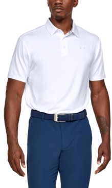 Under Armour Men's Shoulder Striped Playoff Polo