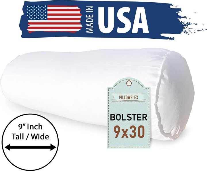 Bolster Pillow Form Insert For Craft/Throw Shams