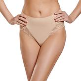Thumbnail for your product : Jockey Slimmers Cotton Hi Cut Panty with Lace