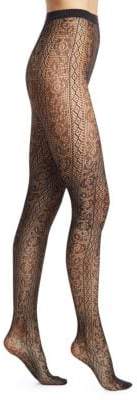 Wolford Nancy Lace Texture Tights