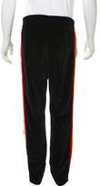 Thumbnail for your product : Palm Angels Velvet Track Pants w/ Tags