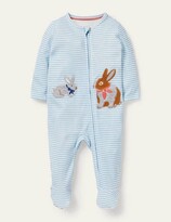 Thumbnail for your product : Organic Zip-up Sleepsuit