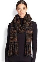 Thumbnail for your product : Etro Runway Fringed Scarf